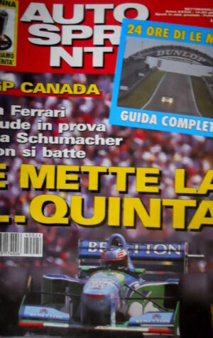 Autosprint 24 1994 La Ferrari illude in prova. Il caso Senna. Pedro Lamy  SC.55