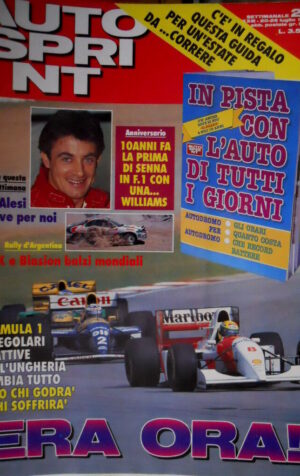 Autosprint 29 1993 Rally Argentina: Biason balzi mondiali. Alesi scrive SC.54