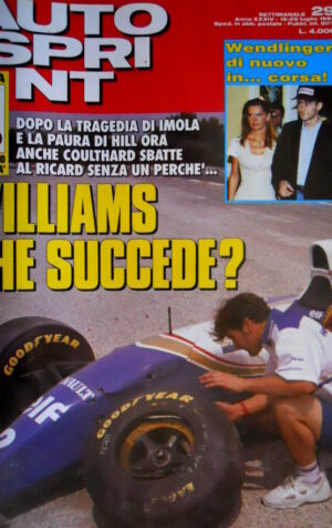 Autosprint 29 1994 Incidente Coulthard al Ricard. Caso GP Italia. Formula1 SC.56
