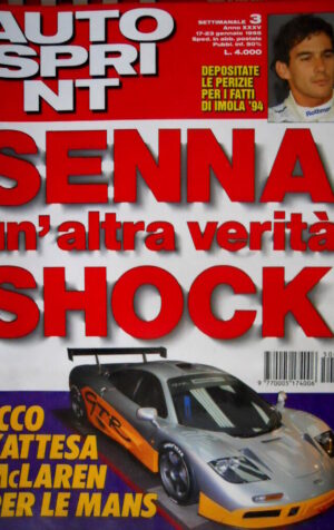 Autosprint 3 1995 L'attesa McLaren per Le Mans. Senna una verità shock  SC.55