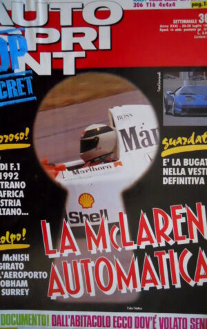 Autosprint 30 1991 Bugatti nella veste definitiva. Rally nuova Peugeot 306 SC.56