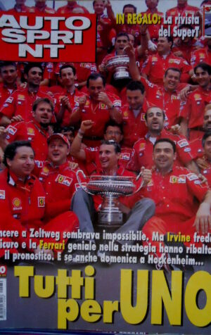 Autosprint 30 1999 Inserto Rivista SuperT. Irvine vince con la Ferrari. SC.57