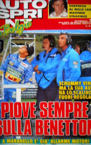 Autosprint 35 1994 A Maranello allarme motori. Schumi vince. Makinen vince SC.55