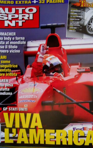 Autosprint 39 2000 Inserto Tuner.McLaren disfatta dell'Indiana. Schumacher SC.57