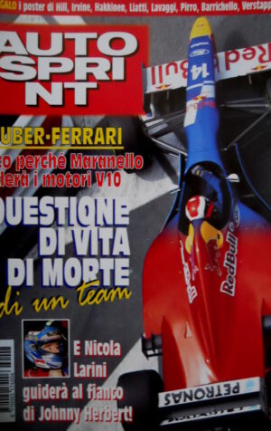 Autosprint 47 1996 Sauber - Ferrari. Larini guiderà con Herbert. Ralph S. SC.56