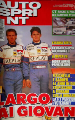 Autosprint 49 1994 Fisichella e Badoer sulla Minardi. Ligier scippa Honda  SC.55