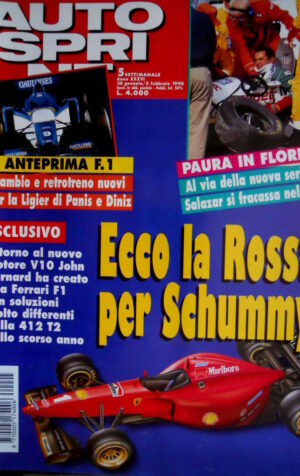 Autosprint 5 1996 Florida: Salazar si fracassa nel muro. Rossa per Schummy SC.55
