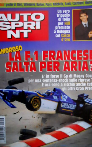 Autosprint 50 1996 Hill premiato col Casco d'Oro.  F1 francesce a rischio SC.56
