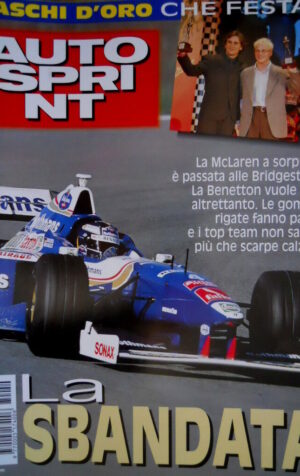 Autosprint 50 1997 Benetton dopo McLaren verso Bridgestone. Caschi d'Oro SC.57