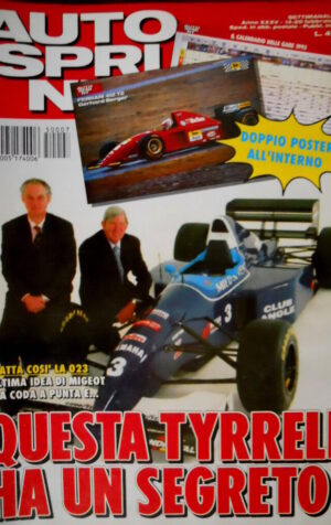 Autosprint 7 1995 Com'è la Tyrrell 023. Test Sauber. IMSA dopo Daytona SC.55