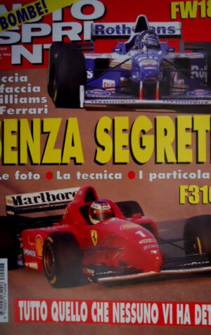 Autosprint 8 1996 Faccia a faccia Williams e Ferrari. Daytona 500 SC.55