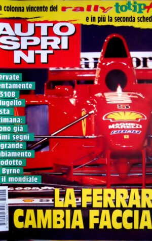 Autosprint 8 1997 Nuova F310B. Daytona. Sauber C16. Test a Estoril SC.55