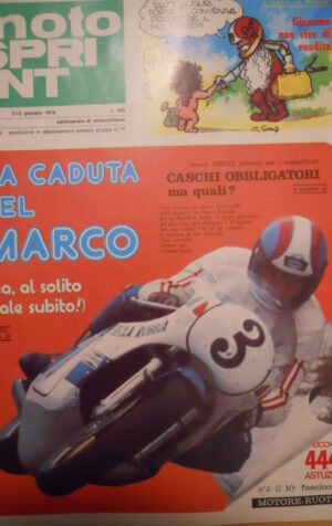 Motosprint 1 1978 caduta di Marco Lucchinelli - Inserto trucchi e astuz  [SC.31]