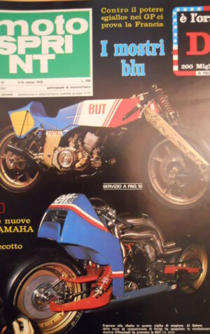 Motosprint 10 1978 Salone di Parigi - Test SWM 320 Trial di Coutard [SC.31]