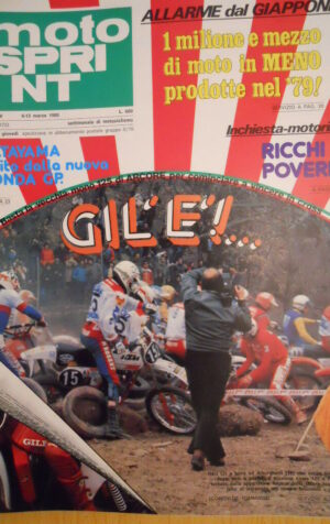 Motosprint 10 1980 Test Gilera 200 T4 - Kit per Moto Morini 350 [SC.31]