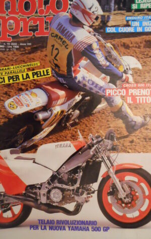 Motosprint 10 1983 Telaio Yamaha YZR 500 - Marco Lucchinelli  [SC.31]