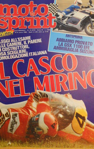 Motosprint 10 1984 Test SUZUKI GSX 1100 EFE - Speciale Daytona  [SC.31]