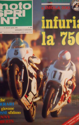 Motosprint 13 1978 Virginio Ferrari Graziano Rossi vs Kenny Roberts  [SC.31]