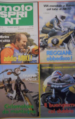 Motosprint 13 1981 Tragica morte di MIKE HAILWOOD il mito  [SC.31]