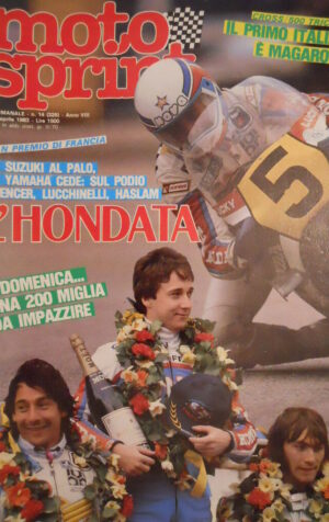 Motosprint 14 1983 Speciale Gp Francia con Film della Corsa -Test SWM 350[SC.31]