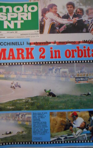 Motosprint 15 1981 Test tra 3 _ SUZUKI GSX 750 - Inserto Nello Pagani  [SC.31]