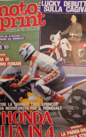 Motosprint 2 1984 Test BETA TR 32 240 - Virginio Ferrari [SC.31]