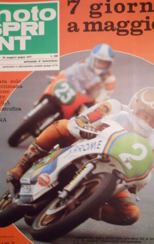 Motosprint 21 1977 Risultati Gp Spagna - Katayama - Uncini   [SC.31]