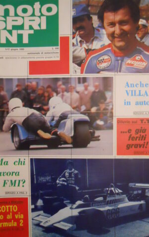 Motosprint 23 1980 Tragedie a ISOLA di MAN - Villa e Ceccotto -  [SC.31]