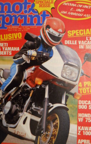Motosprint 25 1983 Test Ducati 900 S2 - Speciale Yamaha OW 70 [SC.31]