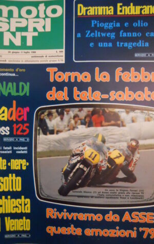 Motosprint 26 1980 Dramma Endurance tragedia a Zeltweg  [SC.31]