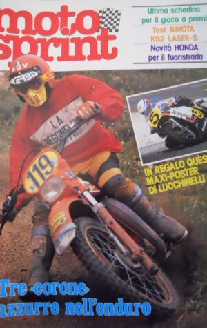 Motosprint 26 1981 Test BIMOTA KB2 Laser-S - Novità Honda Fuoristrada [SC.31]