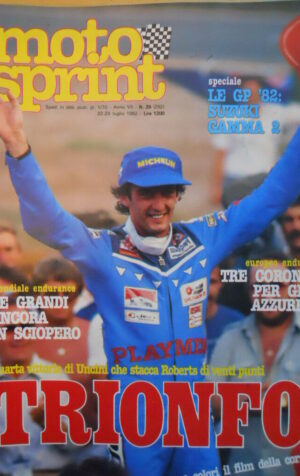 Motosprint 29 1982 Franco Uncini batte Kenny Roberts - TEST PWS 125 M82 [SC.31]