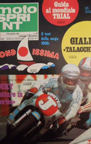 Motosprint 3 1978 con inserto Trucchi e astuzie - Marco Lucchinelli [SC.31]