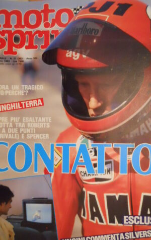 Motosprint 31 1983 Gp Inghilterra Kenny Roberts vs Freddie Spencer  [SC.31]