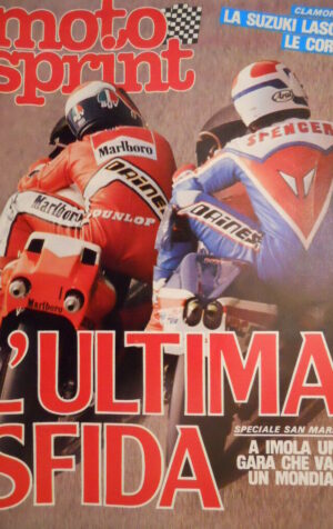 Motosprint 35 1983 Test Aprilia Filo G4L - Freddie Spencer Kenny Roberts [SC.31]