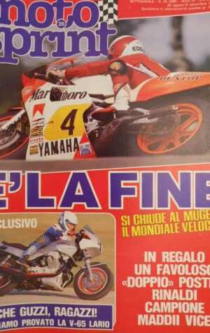 Motosprint 35 1984 Test Moto Guzzi V 65 Lario - Test Agrati Garelli  XR 1[SC.31]