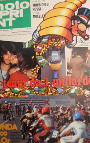 Motosprint 38 1980 Stagione 1981 Morbidelli Rossi e L' Ing. Moeller [SC.31]