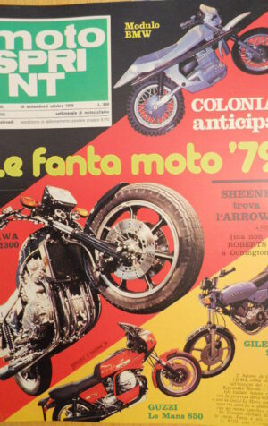 Motosprint 39 1978 Kawasaki Z 1300 - Guzzi Le Mans 850 - Gilera 200  [SC.31]