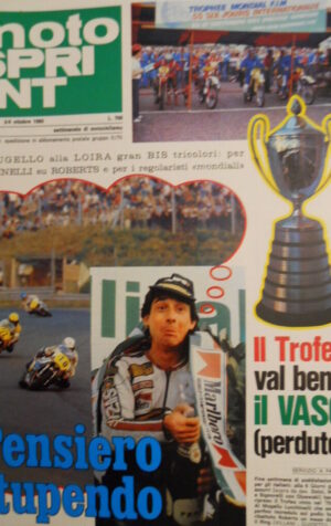 Motosprint 40 1980 Pensiero stupendo Marco Lucchinelli [SC.31]