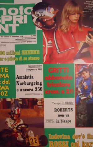 Motosprint 43 1979 anteprima Kawasaki 500Z - Barry Sheene - Kenny Roberts[SC.31]