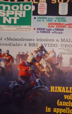 Motosprint 44 1980 Barry Sheene toglie a Ferrari la Yamaha Ufficiale [SC.31]