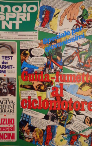 Motosprint 45 1980 Cagiva : Perfini Ferrari - Suzuki Speciale UNCINI [SC.31]