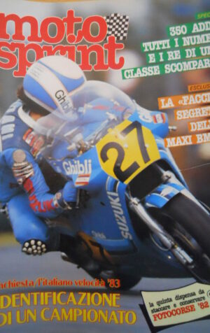 Motosprint 47 1982  con inserto Fotocorse '82 - Test Motron R-102 L [SC.31]