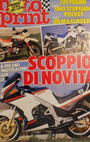 Motosprint 47 1985 Test Honda MTX 125 R - Gilera 200 RV - Suzuki 1100  [SC.31]
