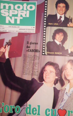 Motosprint 50 1977 Barry Sheene - Test Yamaha RD 400 - Yamaha XI 400   [SC.31]