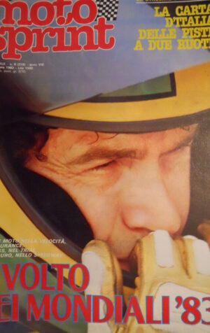 Motosprint 6 1983 Storia della ACERBIS - Carta geografica d'Italia PISTE [SC.31]