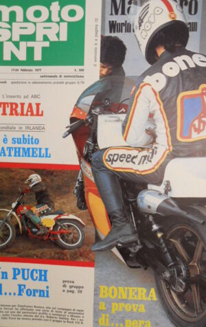 Motosprint 7 1977 Gianfranco Bonera Virginio Ferrari - Guida Trial  [SC.31]