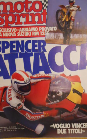 Motosprint 7 1985 Test Suzuki RM 125 F - Freddie Spencer campione per 2  [SC.31]