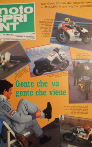 Motosprint 9 1978 con listino prezzi Moto 1978 - In sella a Laverda F500 [SC.31]