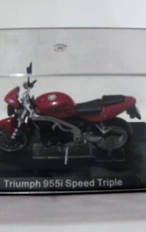 Modellino Moto scala 1:22 per collezionisti TRIUMPH 955I SPEED TRIPLE [N1]